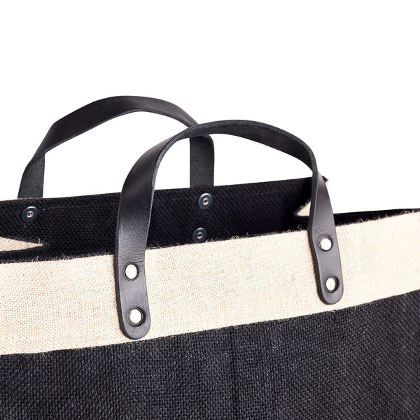 Hudson Market Bag in Black, from Apolis