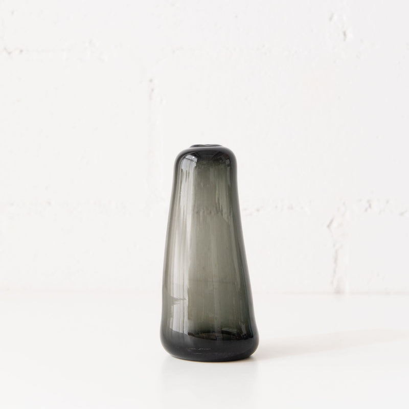 Big Gem Tall Vase in Charcoal, from Gary Bodker