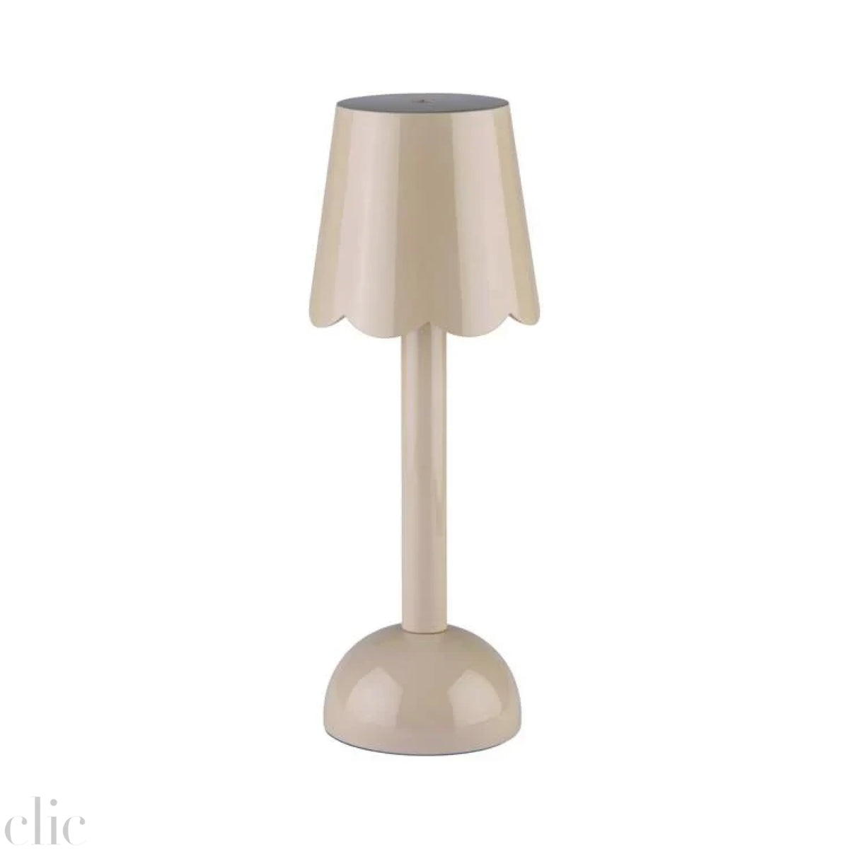 Scallop LED Lamp in Cappuccino