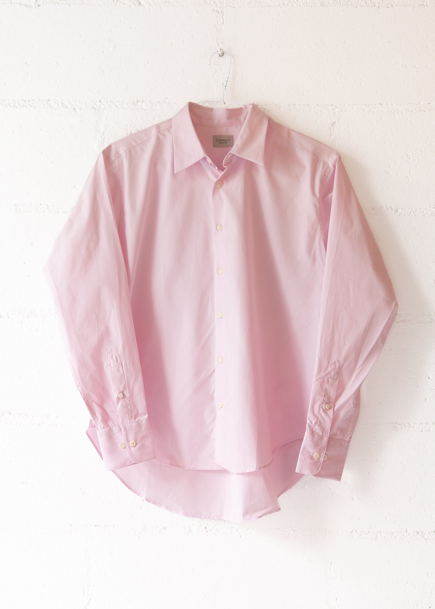 La Shirt Classica Poplin Cotton in Twilight, from Comme Si