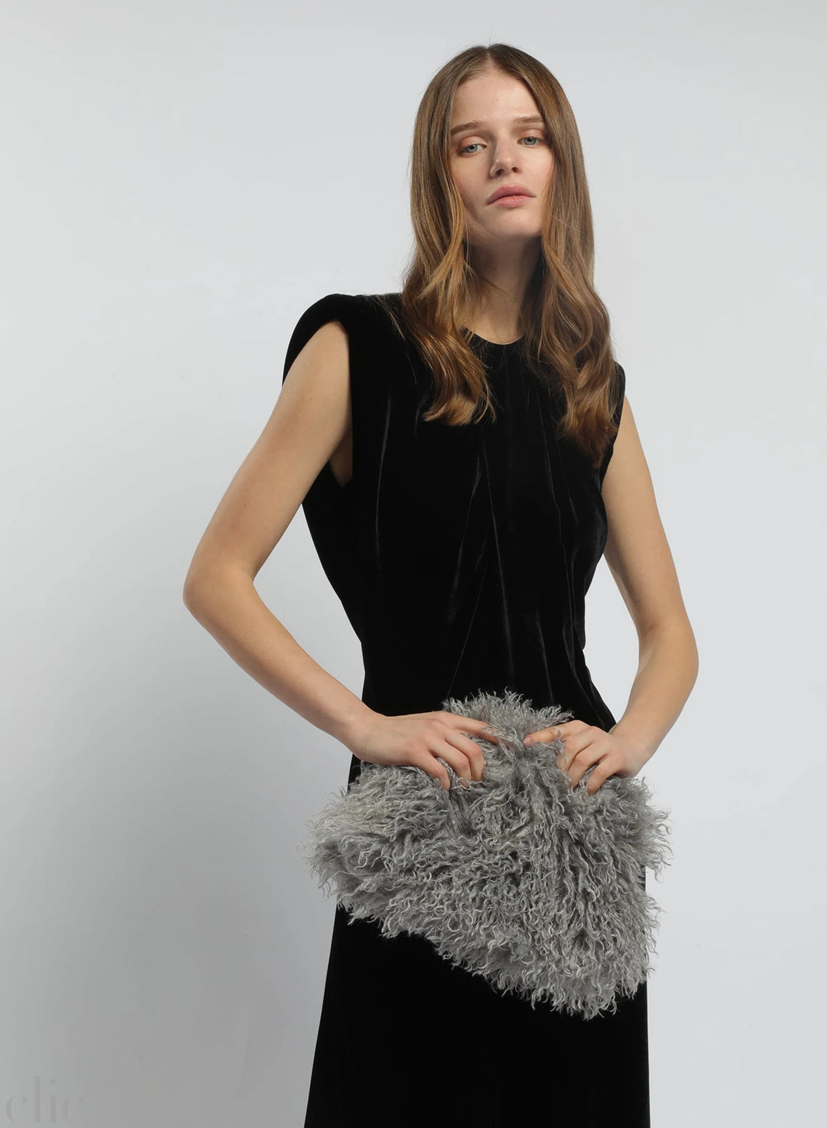 La Muse Game Bag in Perla, from Maria La Rosa