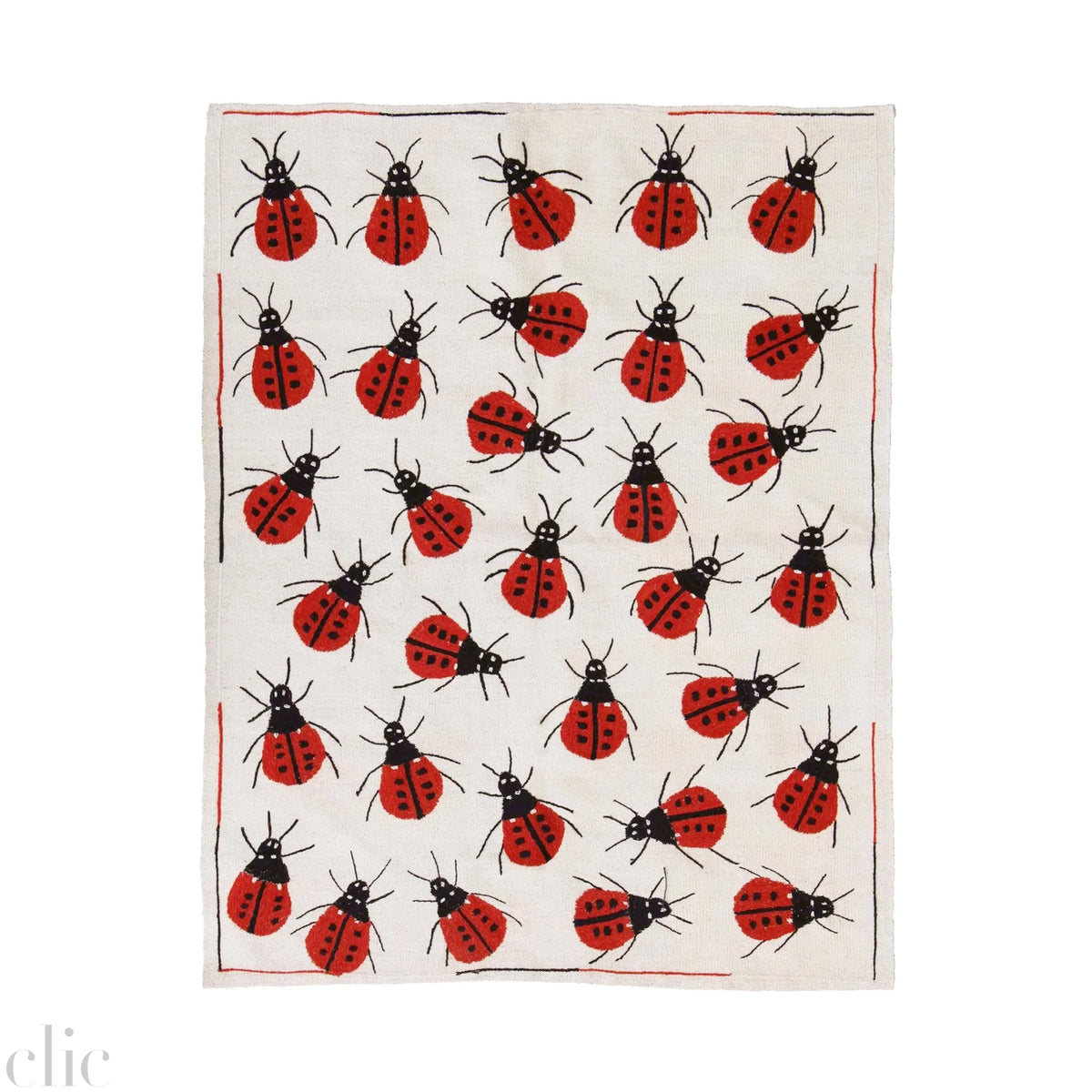 Lady Bug Suzani Kilim Rug