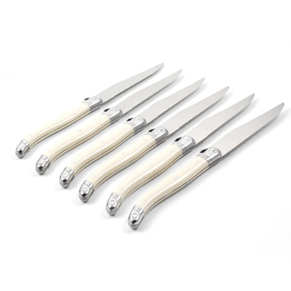 Platine Steak Knives, from Laguiole