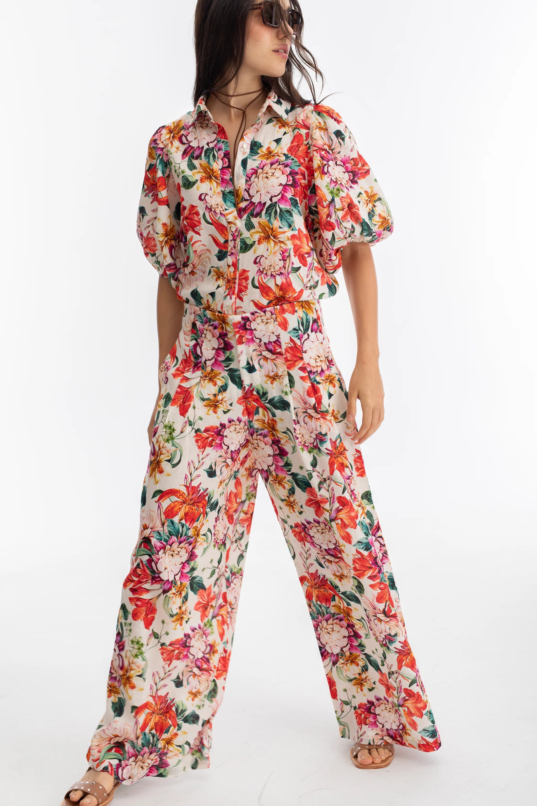 Culotte Pants in Full Bloom, from Lanhtropy