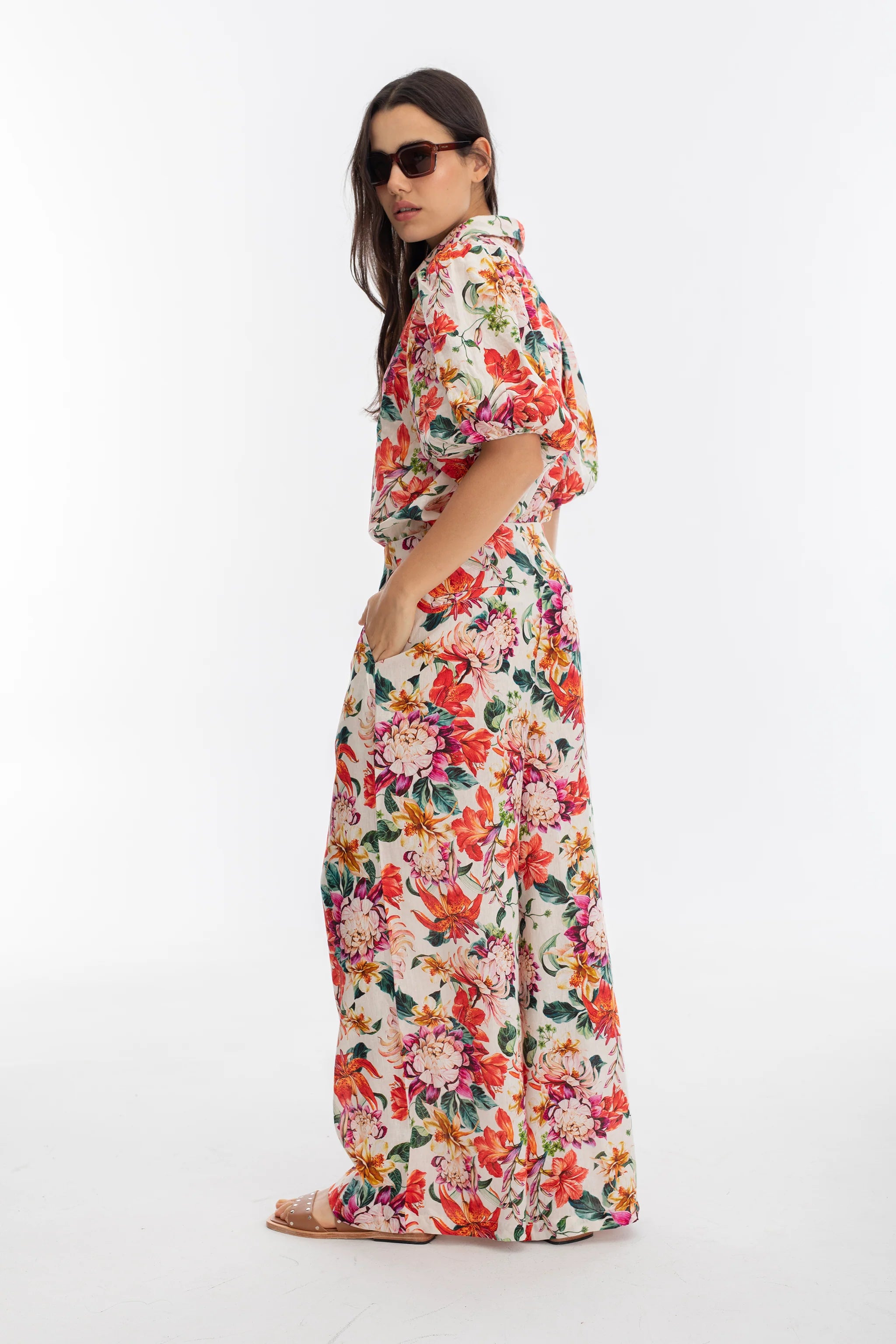 Culotte Pants in Full Bloom, from Lanhtropy