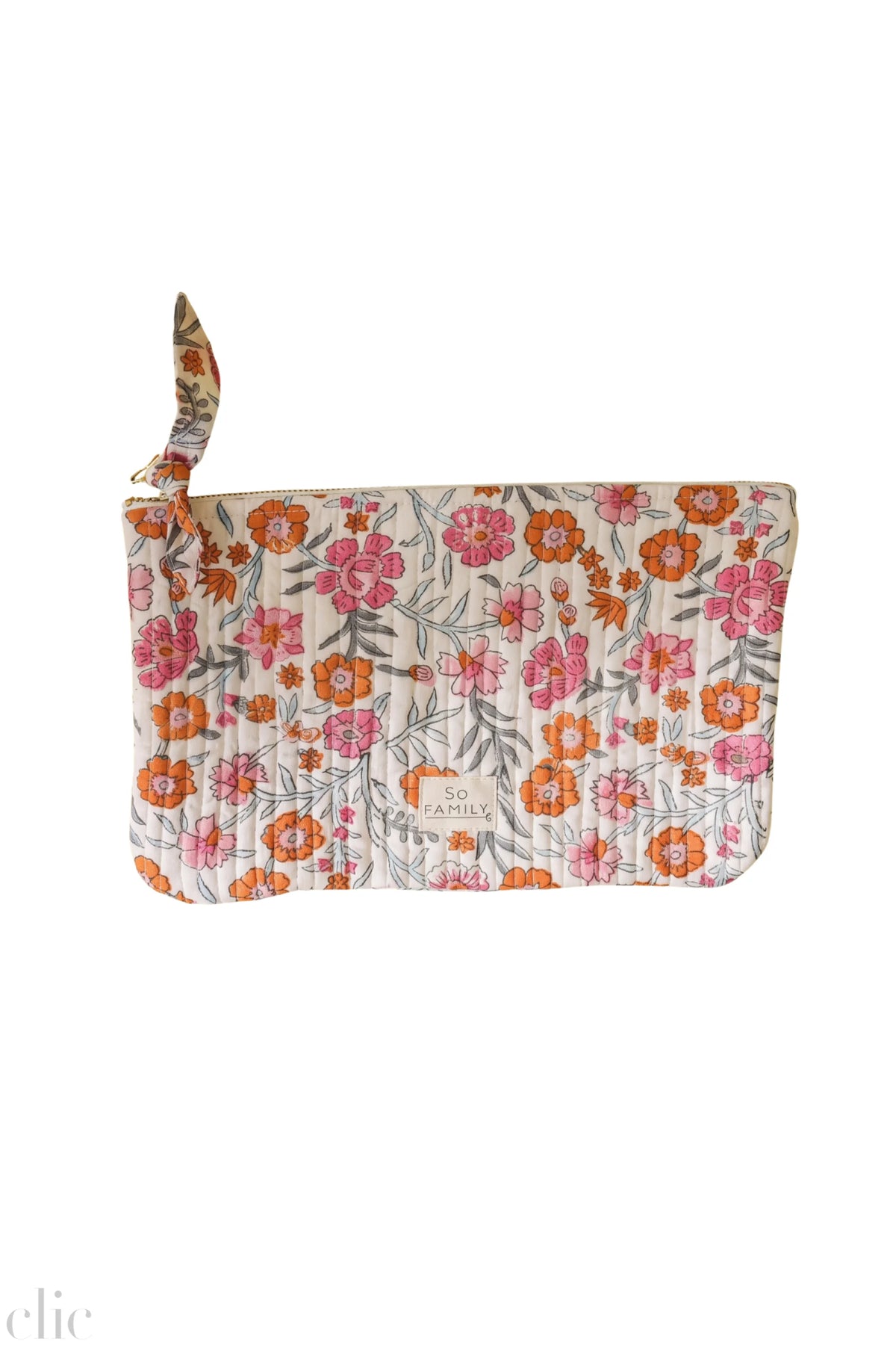 Large Pouch in Azur, from So Family