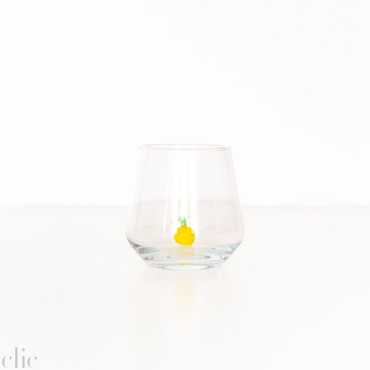 Lemon Drinking Glass