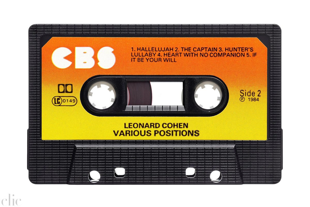 Leonard Cohen - Various Positions Yellow by Julien Roubinet