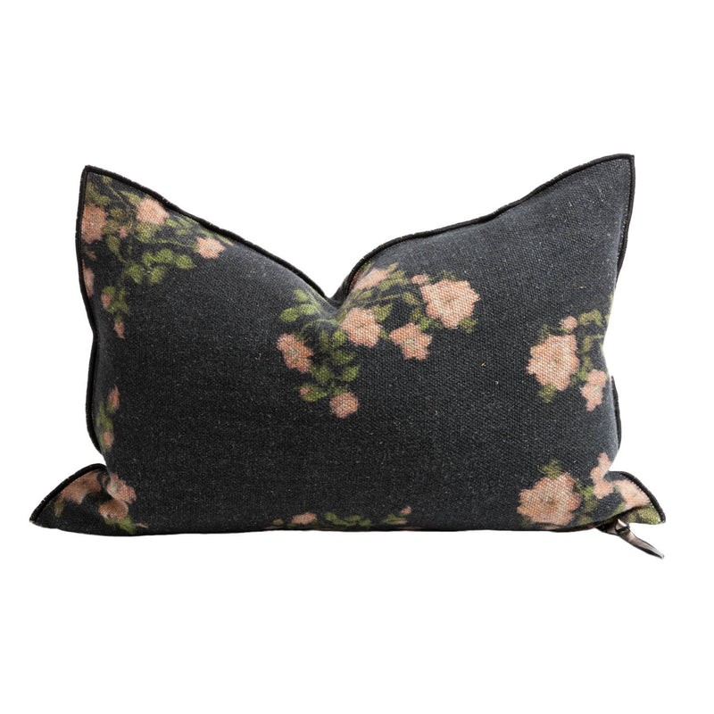 Wabi Sabi Linen Les Roses Pillow, from Maison De Vacances