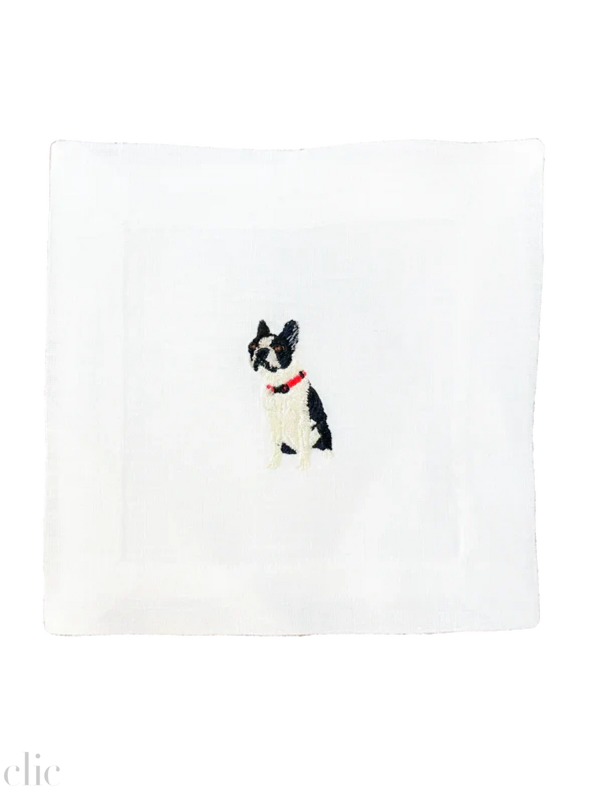Boston Terrier Cocktail Napkins, from Lettermade