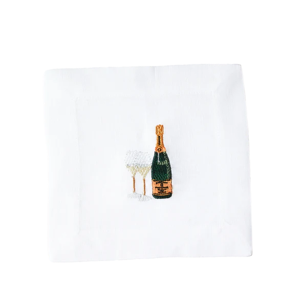 Champagne Cocktail Napkins, from Lettermade