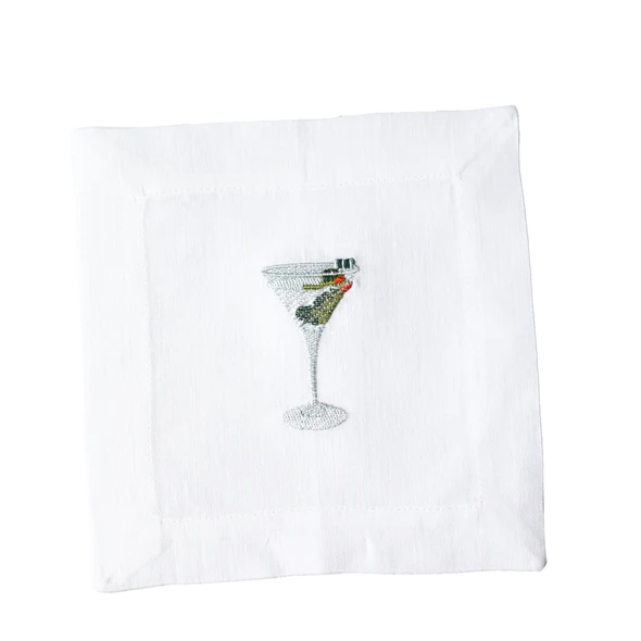 Martini Cocktail Napkins, from Lettermade