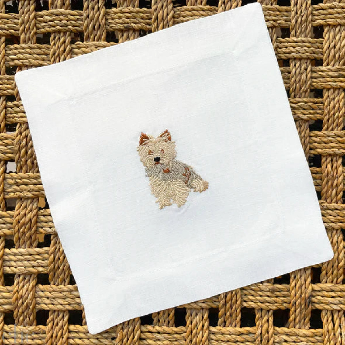 Yorkie Cocktail Napkins, from Lettermade