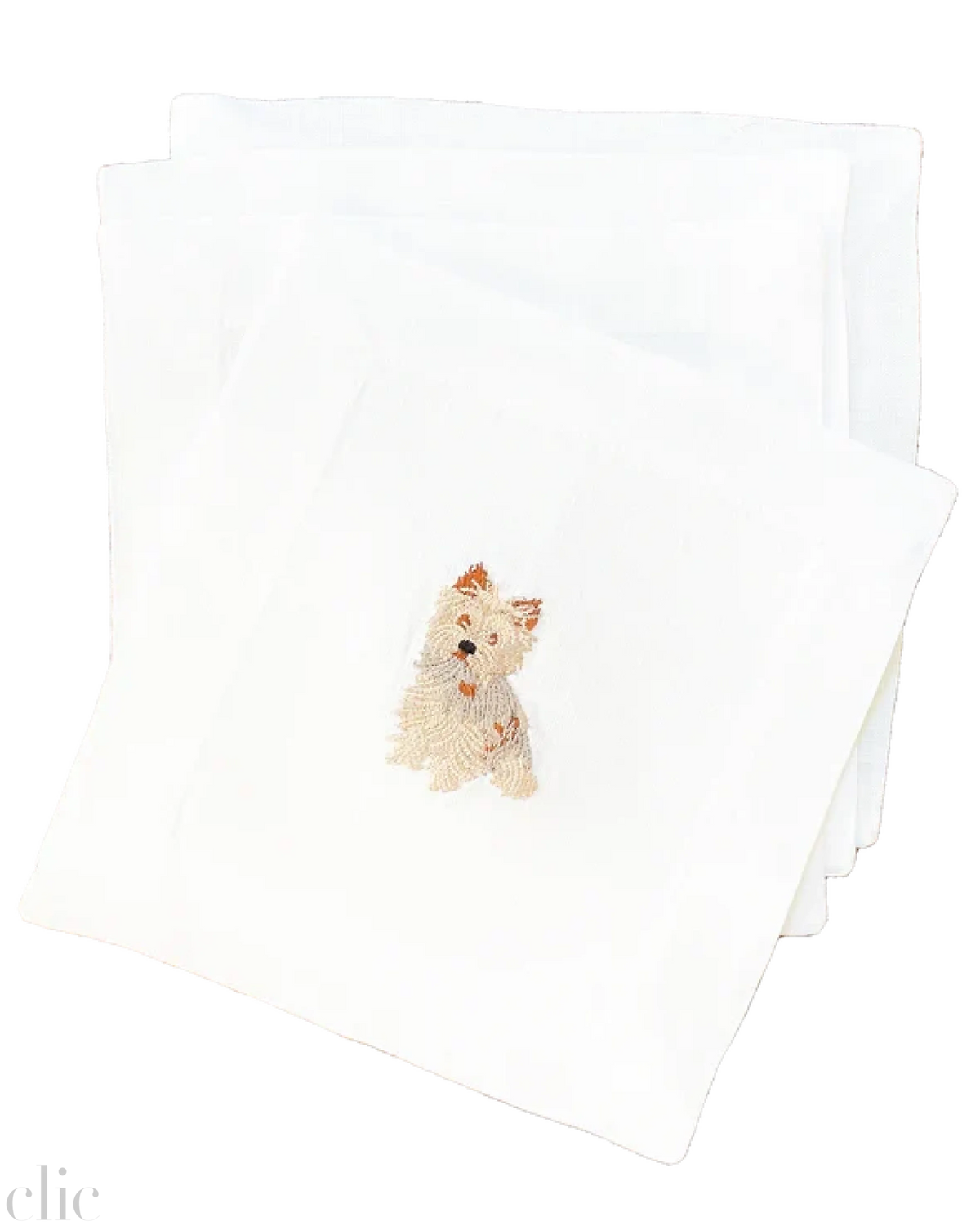 Yorkie Cocktail Napkins, from Lettermade