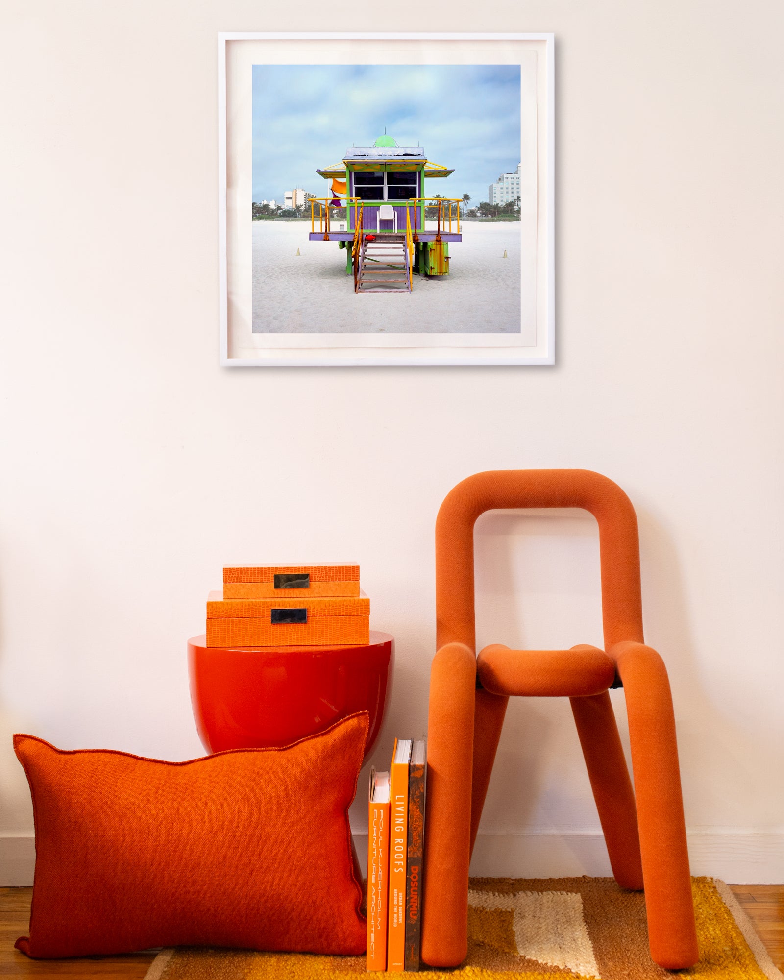 Lifeguard House #10, 2010 by Magda Biernat