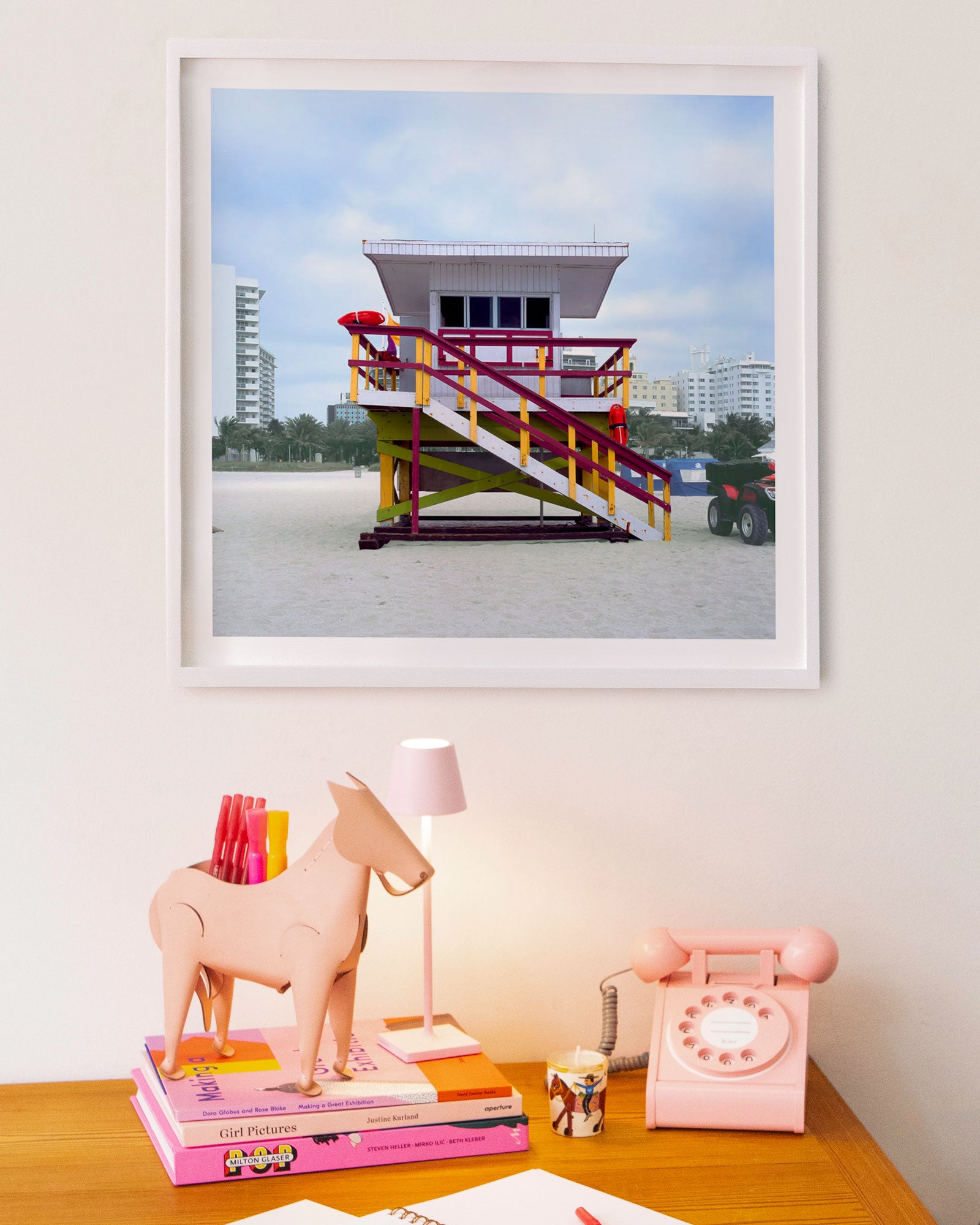 Lifeguard House #6, 2010 by Magda Biernat