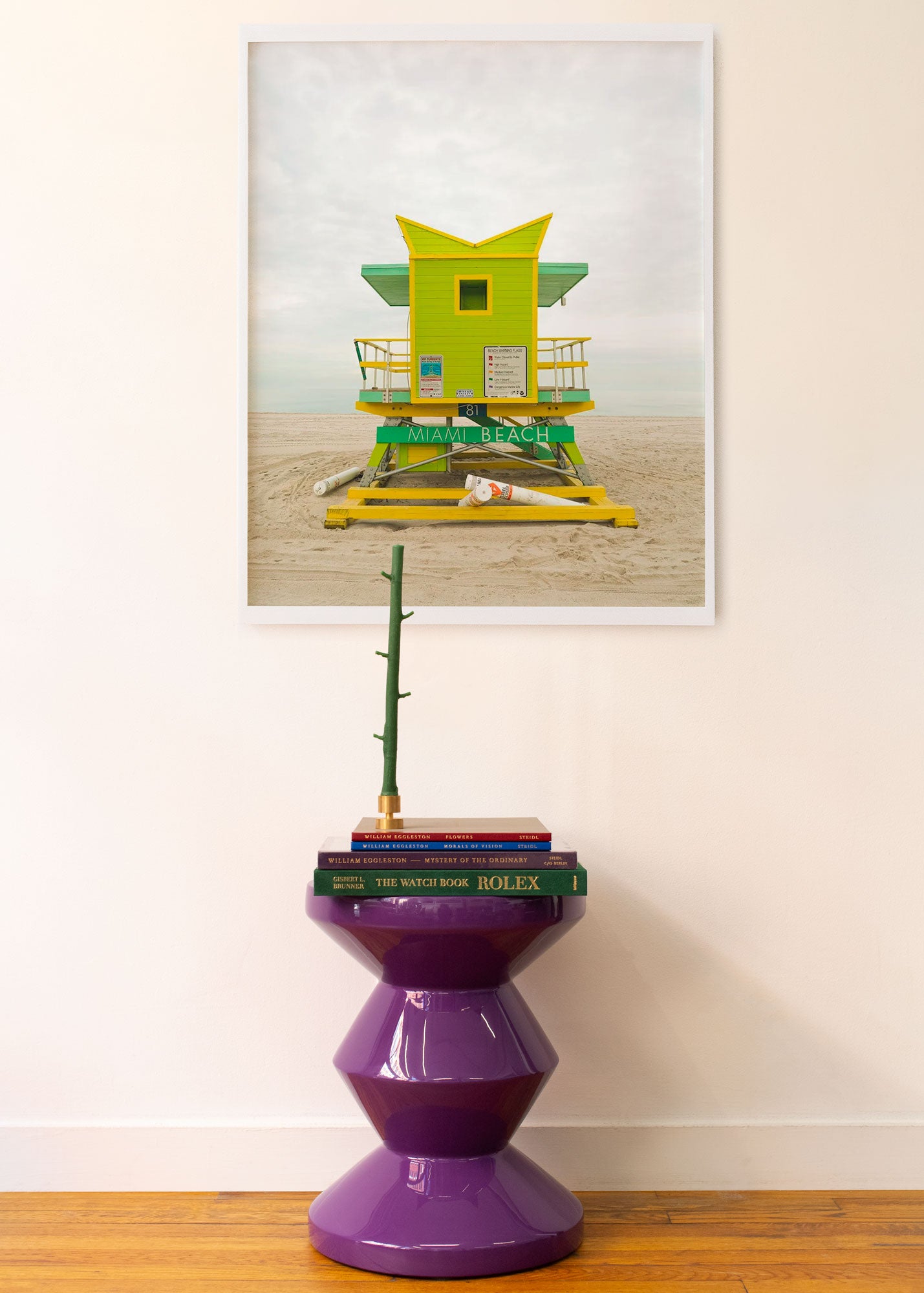 Lifeguard Tower 81st Street, Miami Beach by Tommy Kwak