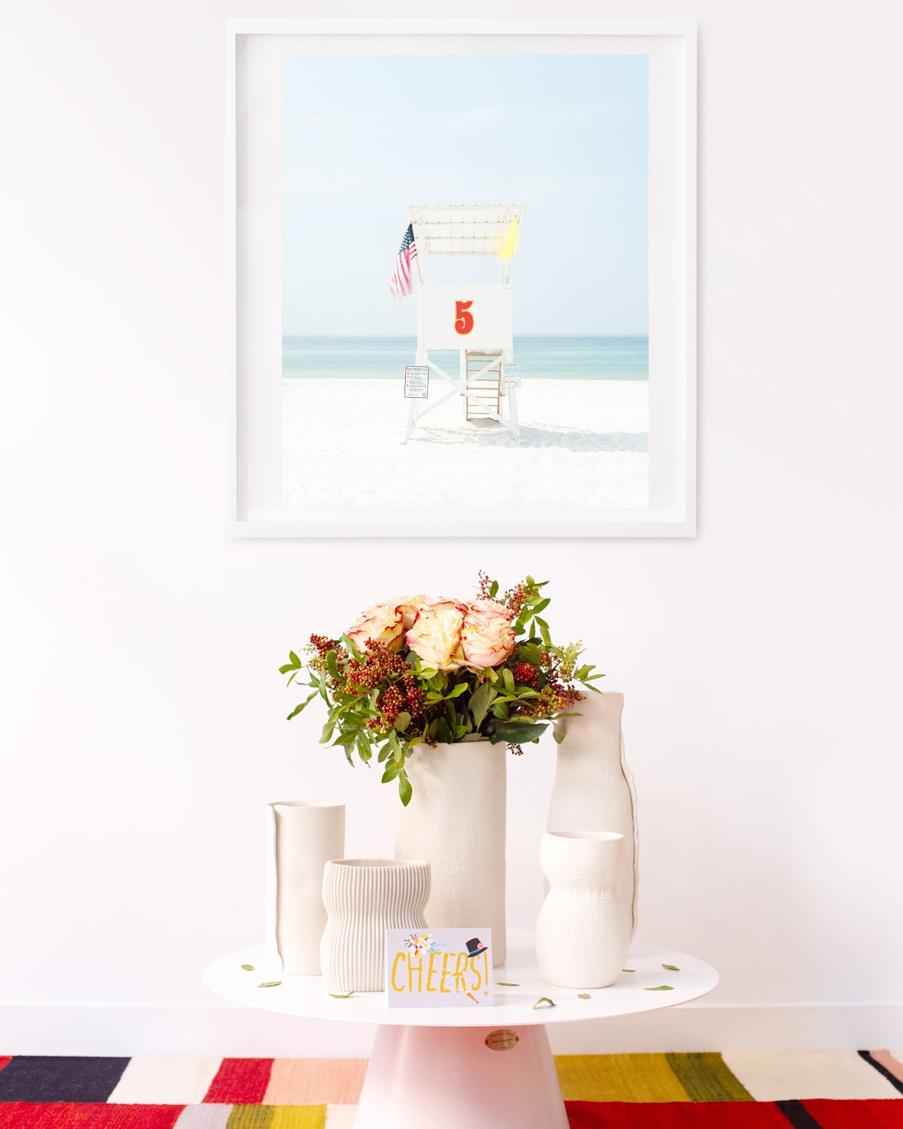 Lifeguard Tower No. 5 Orange Beach, Alabama by Tommy Kwak