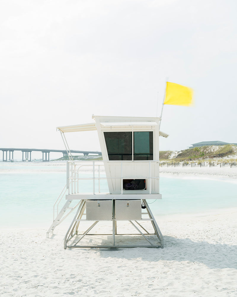 Lifeguard Tower Norriego Point, Destin, Florida by Tommy Kwak