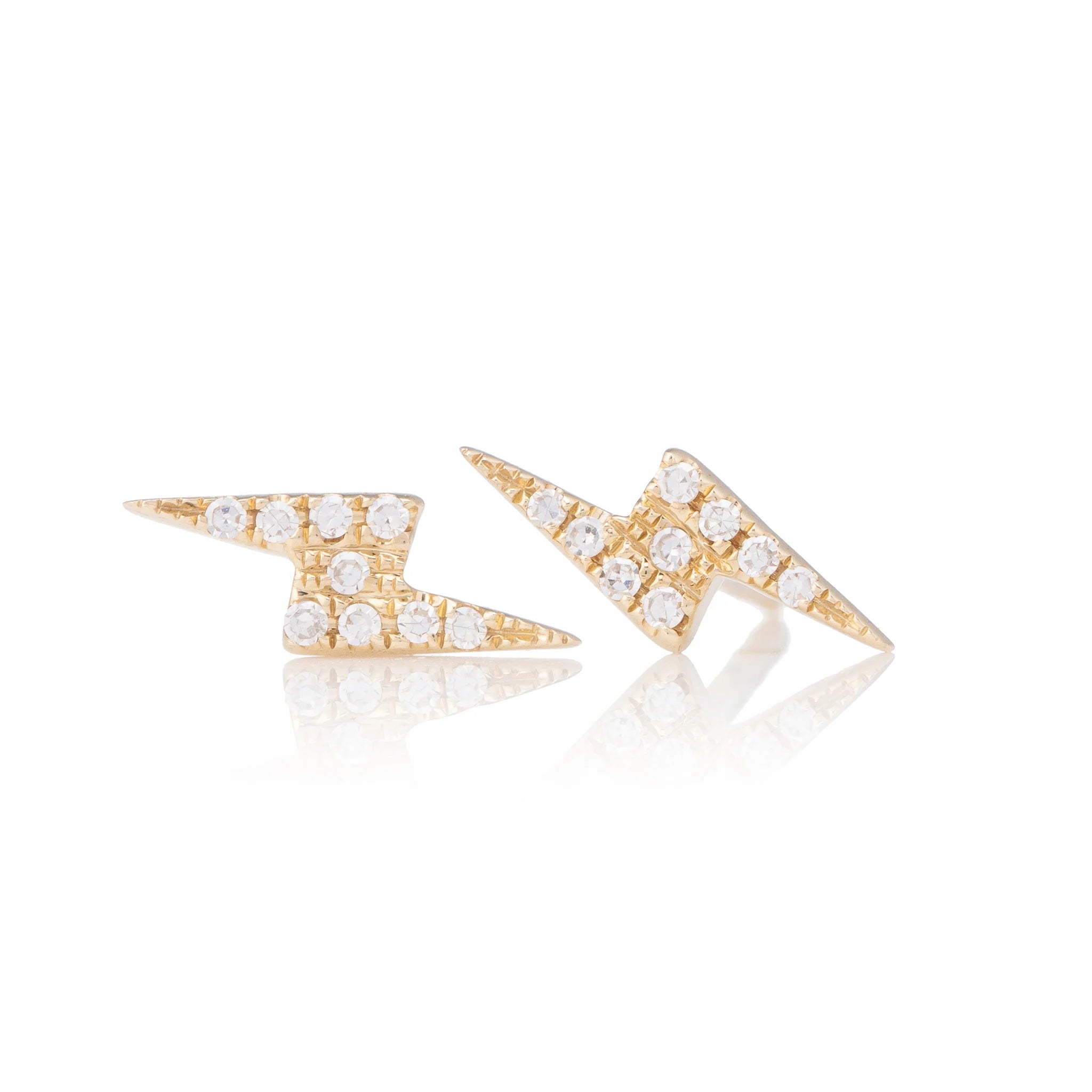 Lightning Bolt Studs, from Zofia Day