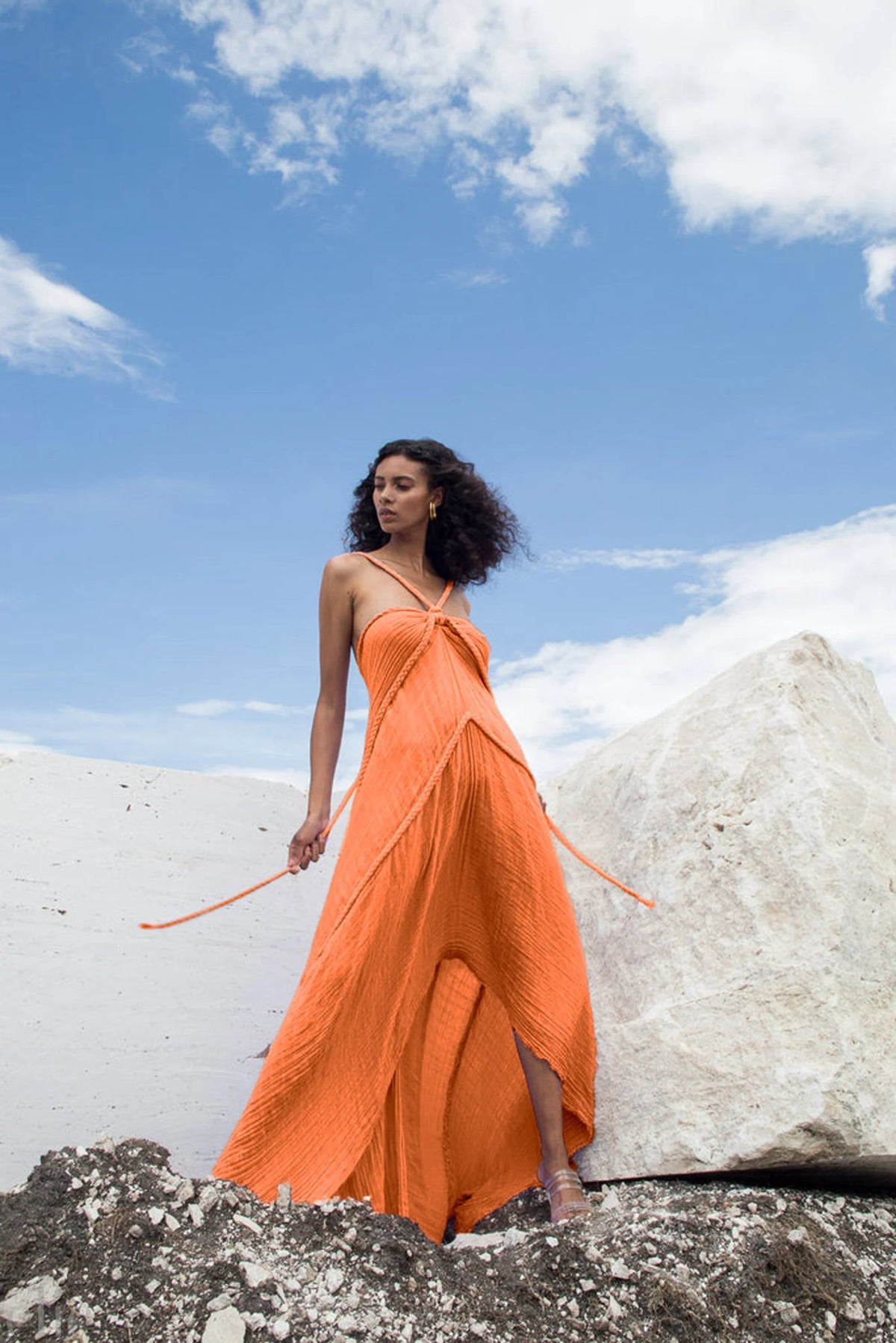 Ilya Dress in Morela, from Kasia Kulenty