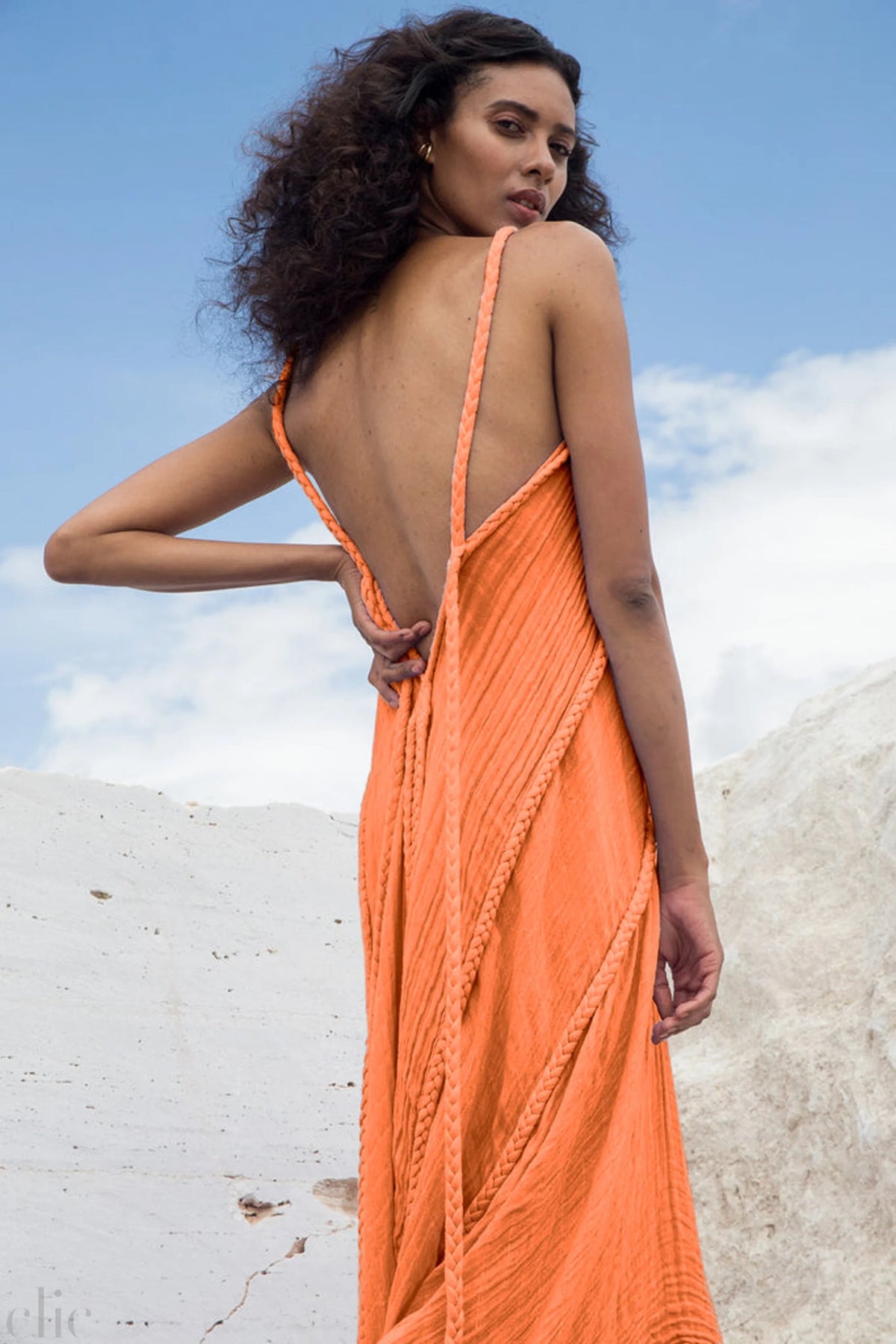 Ilya Dress in Morela, from Kasia Kulenty