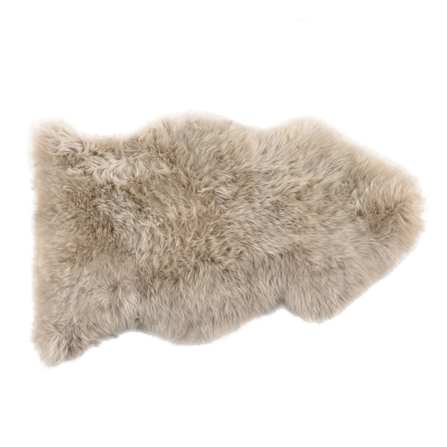 Long Wool SHeepskin in Beige, from Auskin
