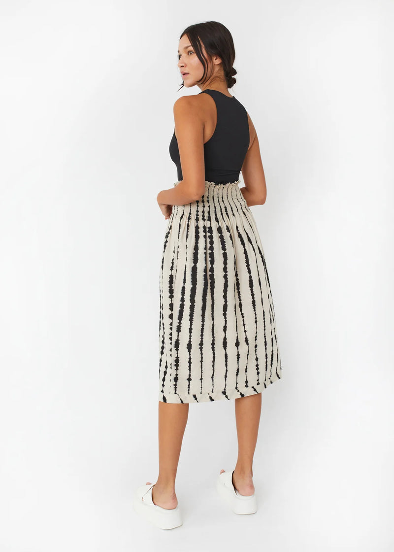 Araminta Tie Dye Stripe Skirt, from Matta