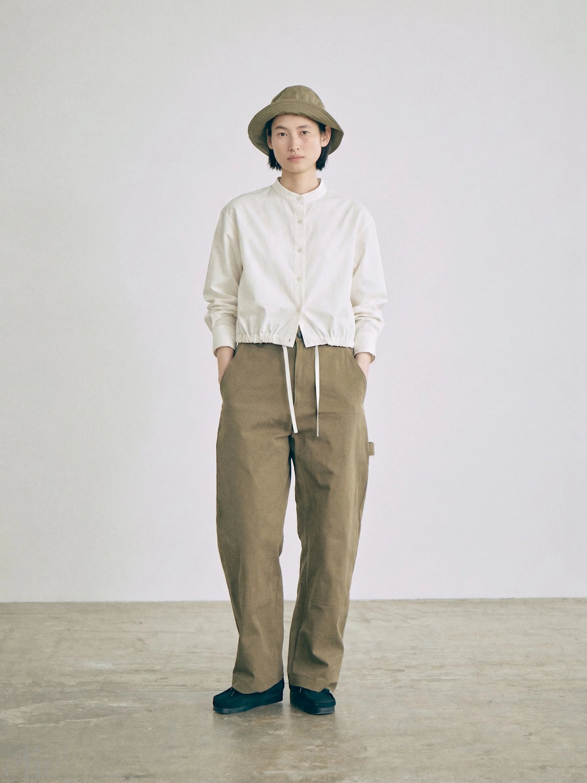 Lucy Woven Top in White, from Nicholson & Nicholson
