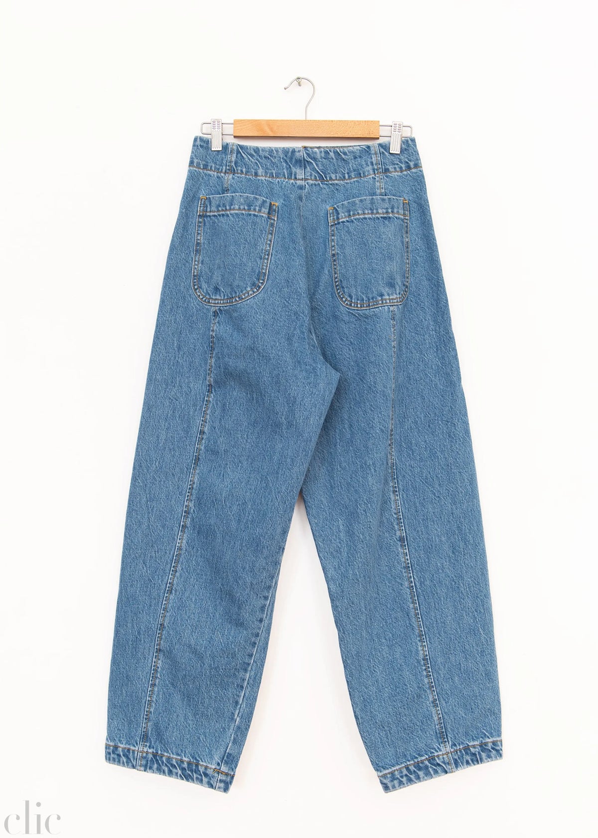 Lune Pant in Medium Blue, from Shaina Mote