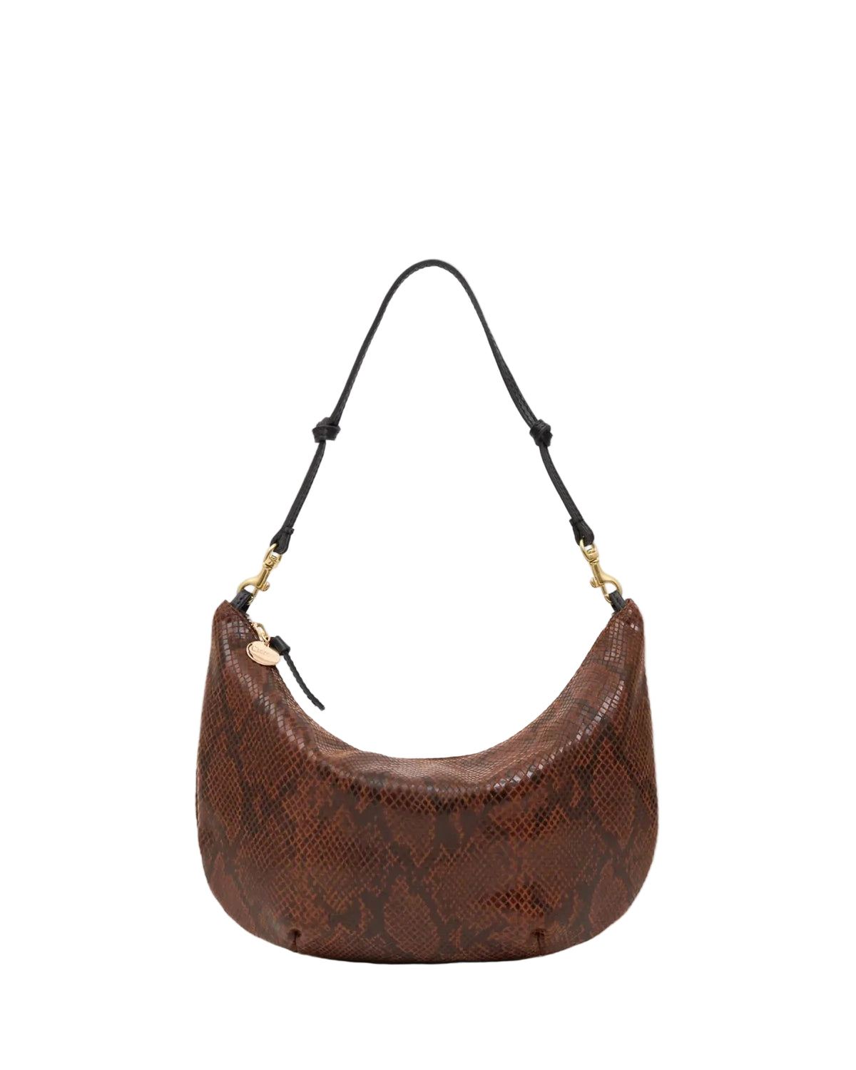 Lune Pierre Python Bag in Auburn, from Clare V