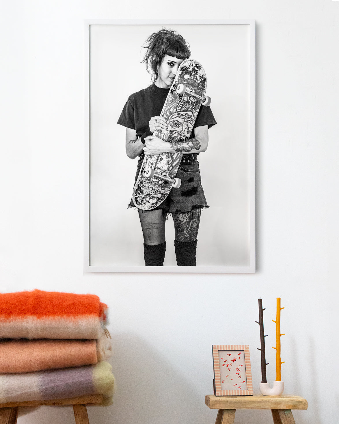 Lyana, LES Skatepark, NYC, March 2021 by Clarence Klingebeil