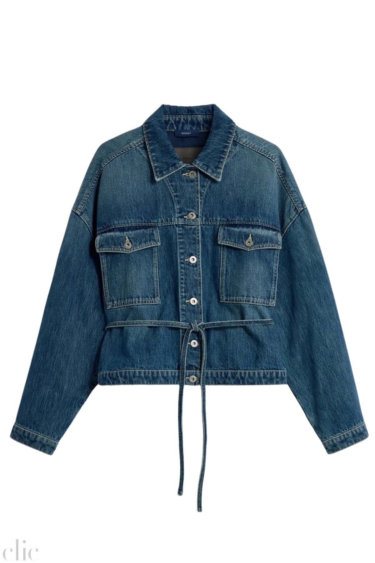 Lys Jacket in Denim, from Soeur