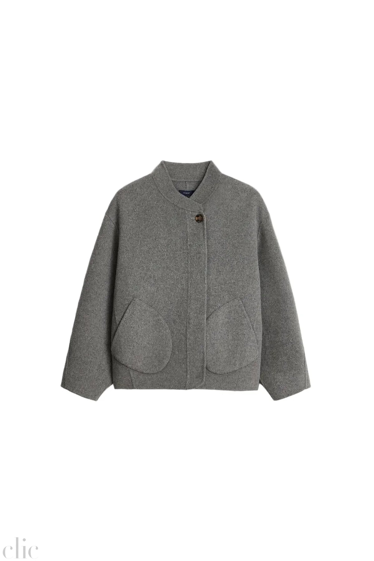 Windsor Coat in Gris, from Soeur