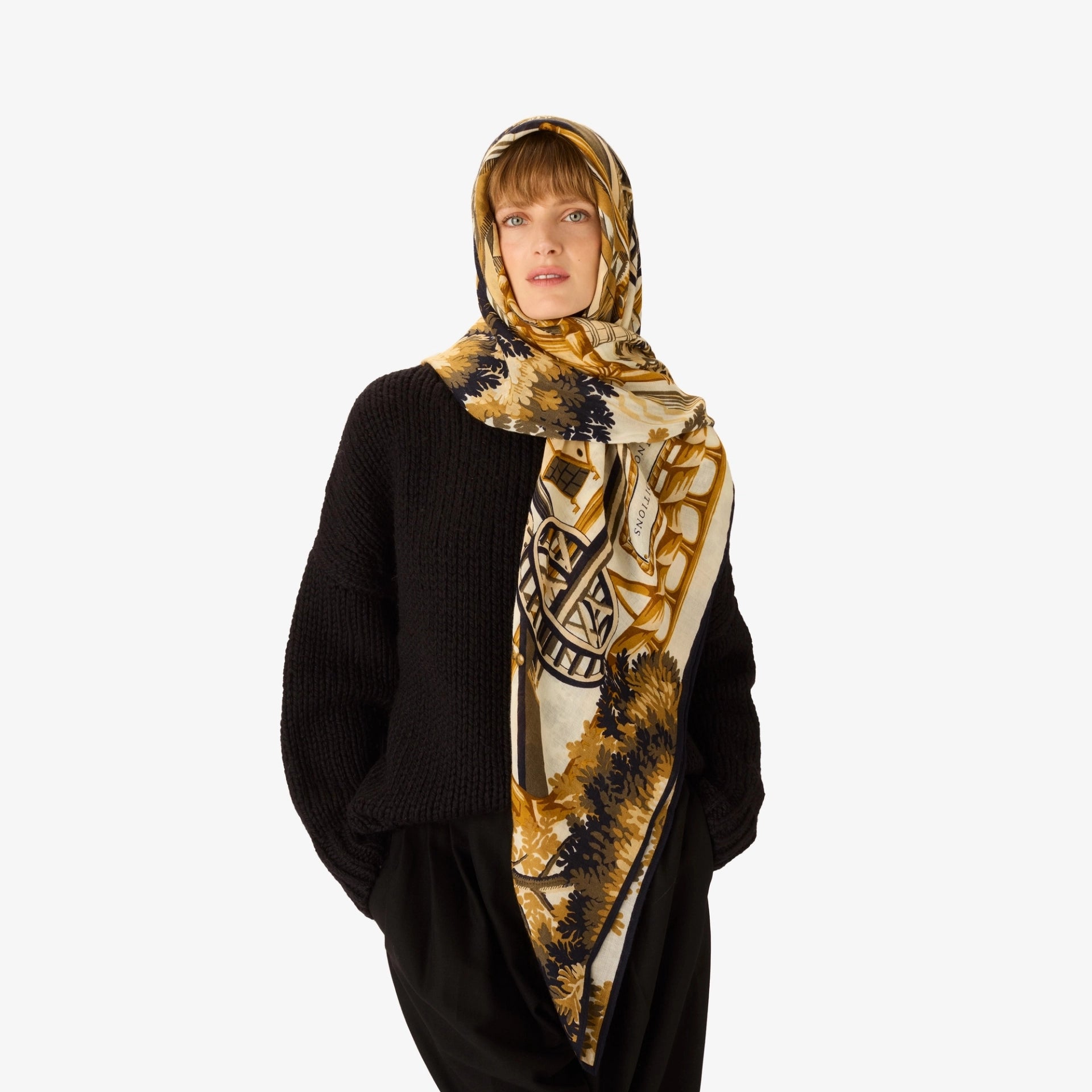 Carre 130 Manufacture in Golden Brown, from Inoui Editions