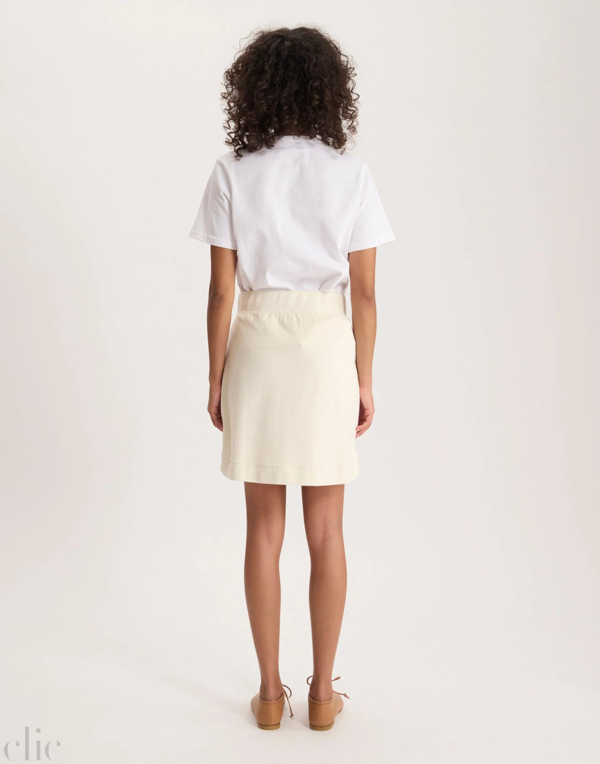 Summer Skirt in Ecru, from Ines de la Fressange
