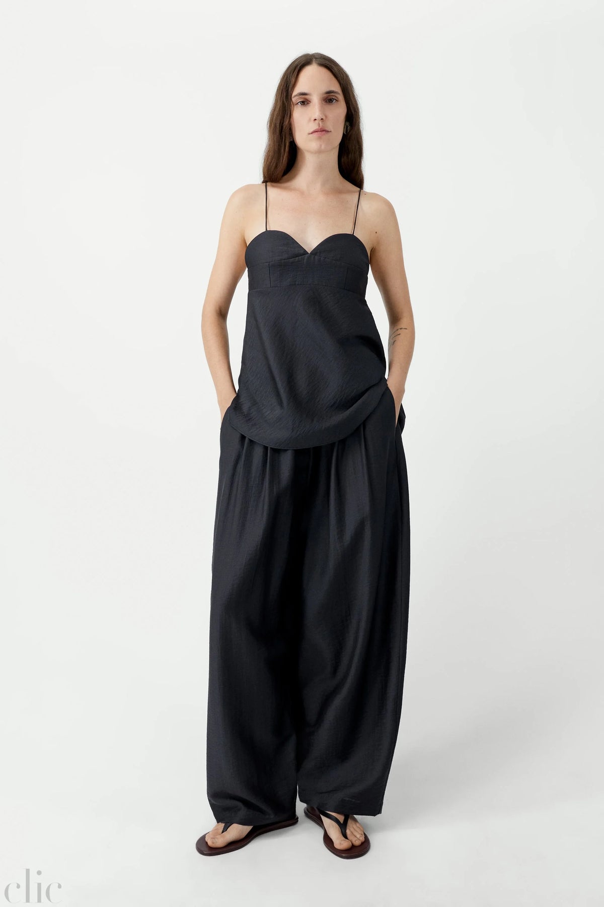 Maxi Pants in Espresso, from Cordera