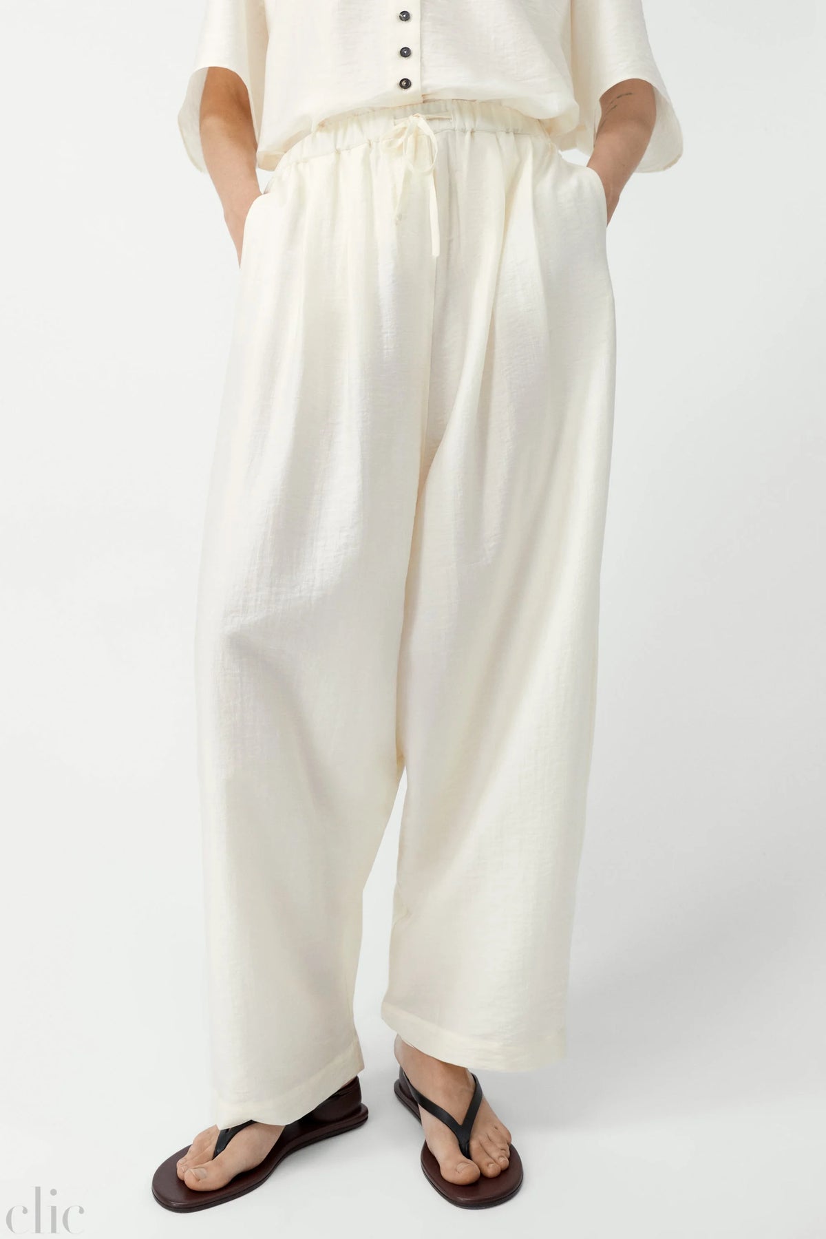 Maxi Pants in Marfil, from Cordera