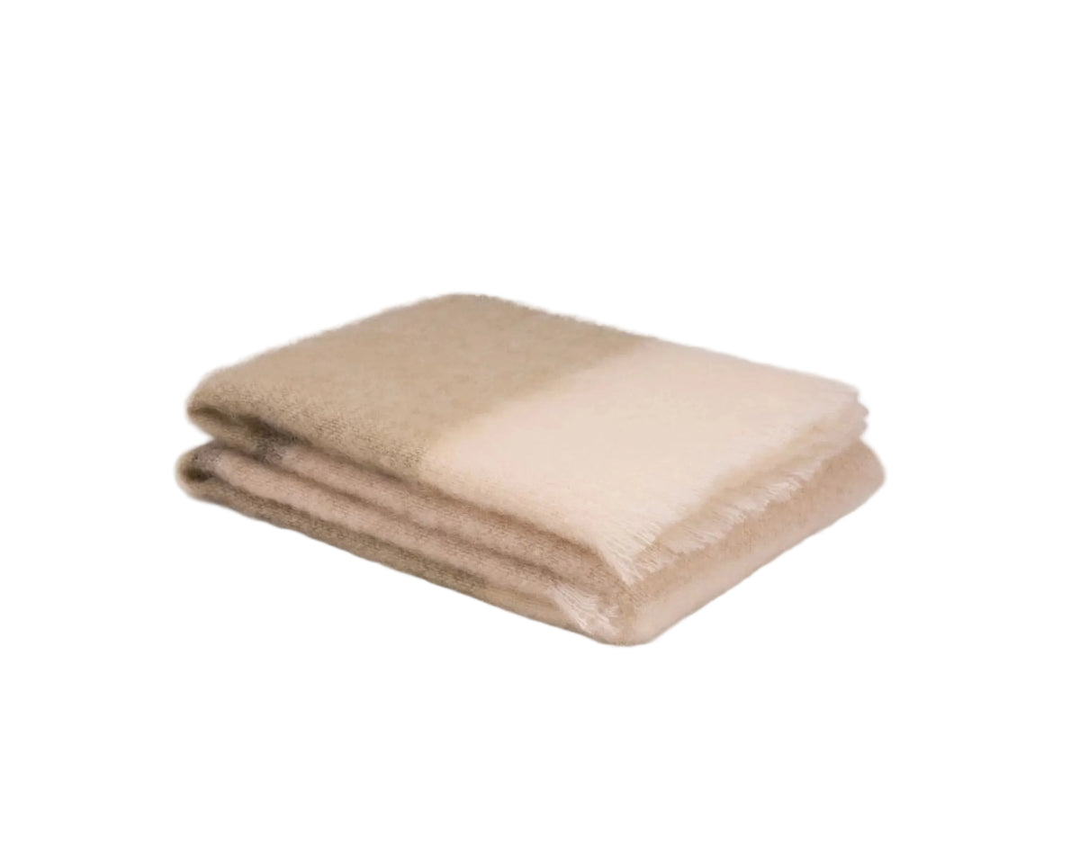 Silare Mohair Throw in Sage