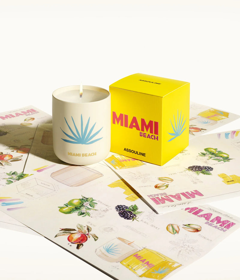 Miami Beach Travel Candle, from Assouline