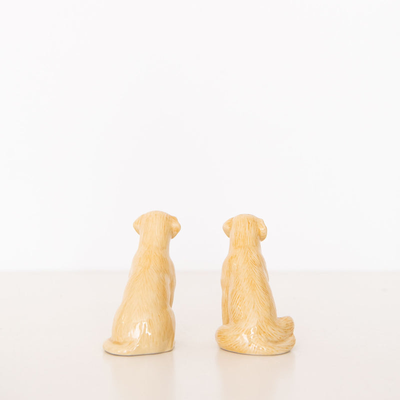 Labrador Salt and Pepper Shaker, from Quail Ceramics