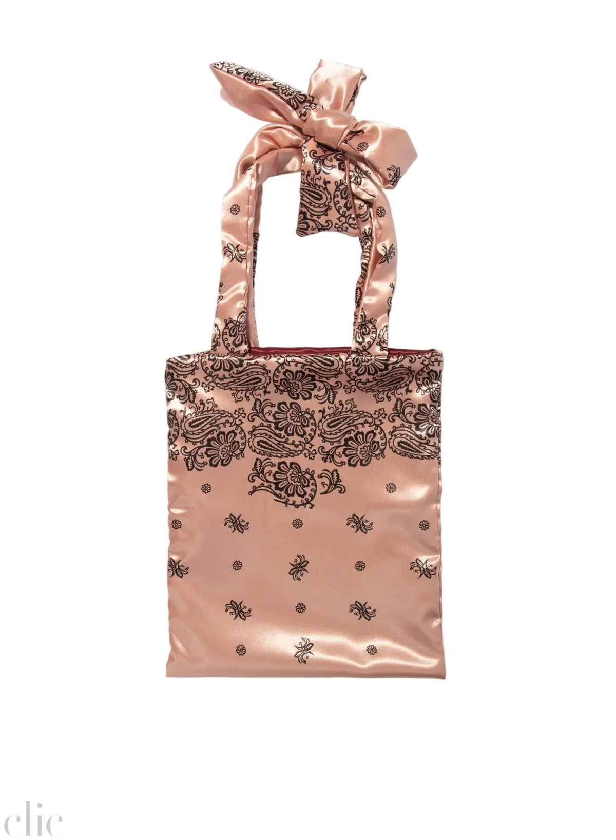 Bandana Couture Bag in Pale Pink, from Maria La Rosa