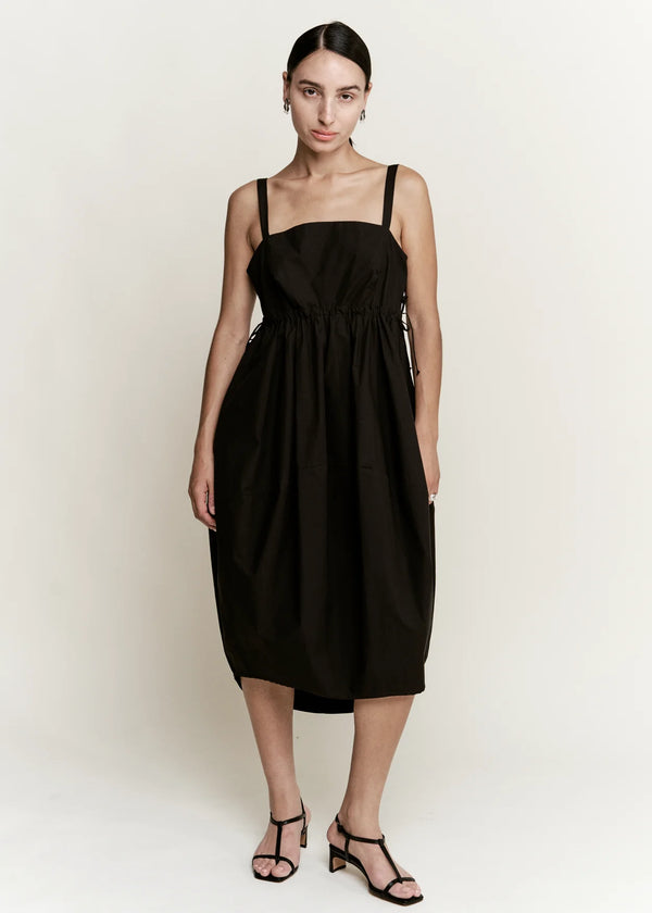 Balloon Dress in Black, from Modern Weaving