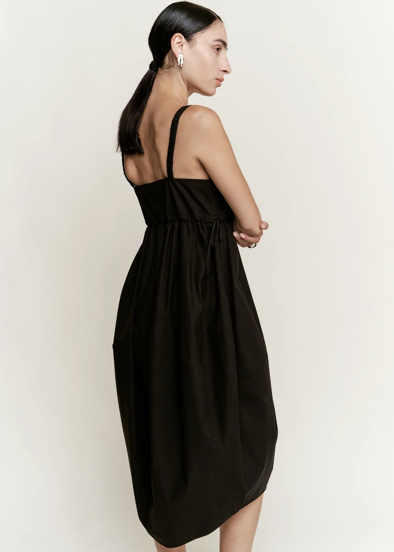 Balloon Dress in Black, from Modern Weaving