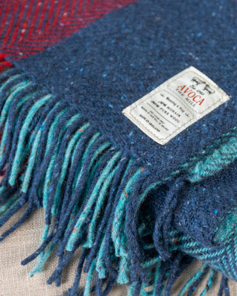 Tweed Mohair Throw, from Avoca