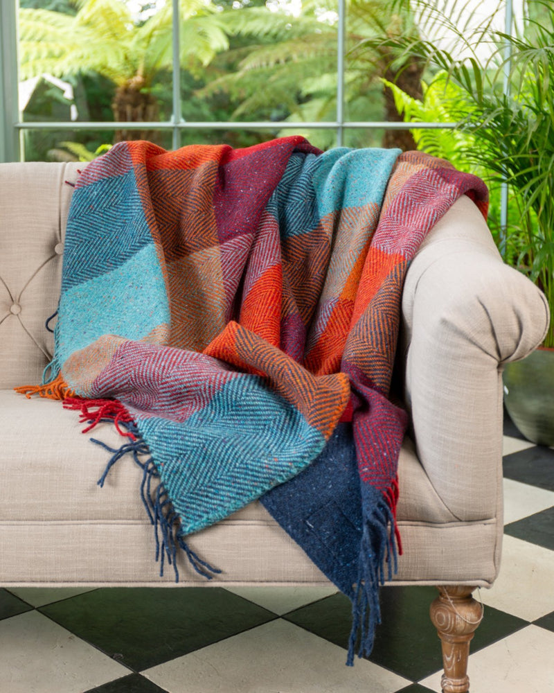 Tweed Mohair Throw, from Avoca