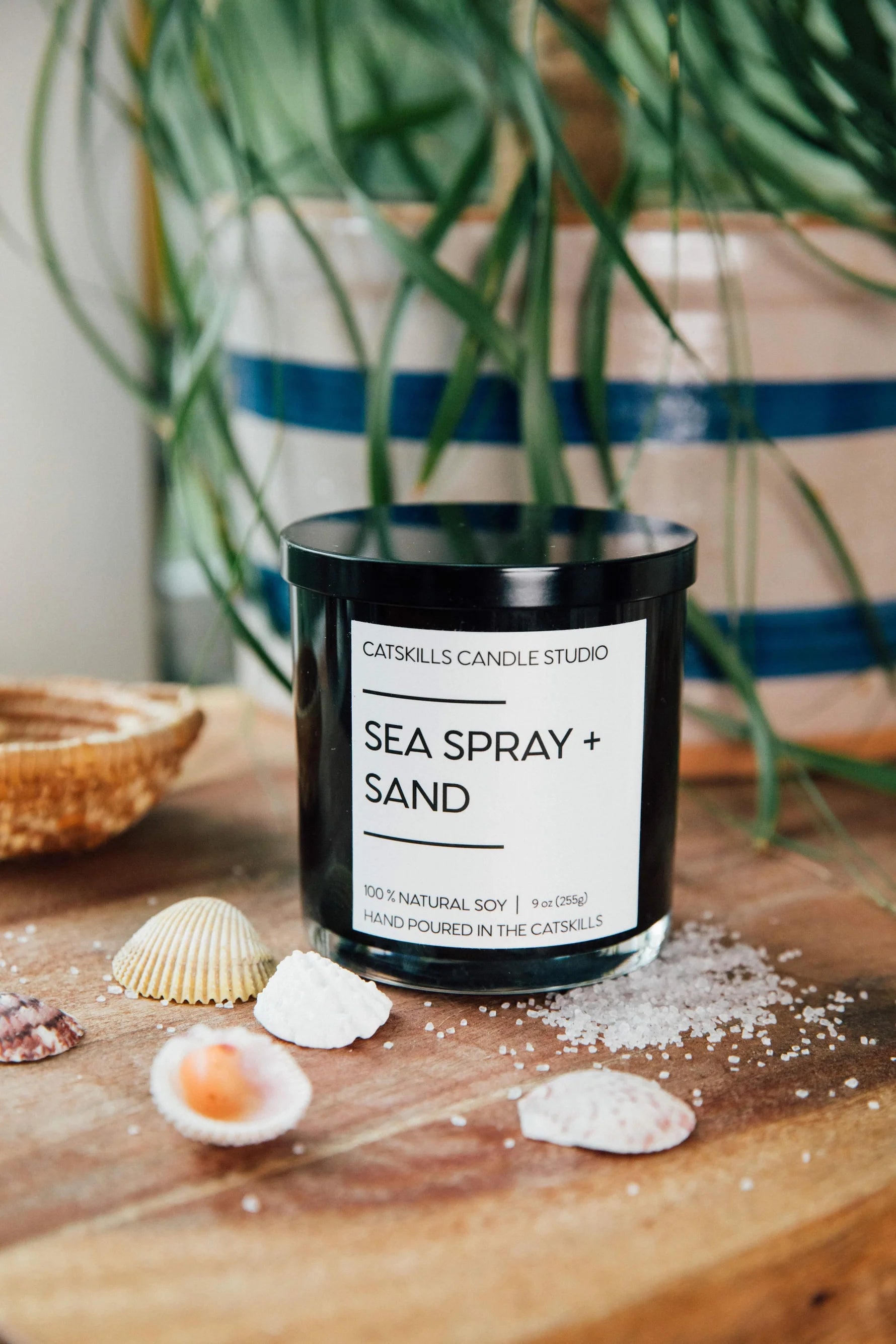 Sea Spray + Sand Candle, from Catskills Candle Studio