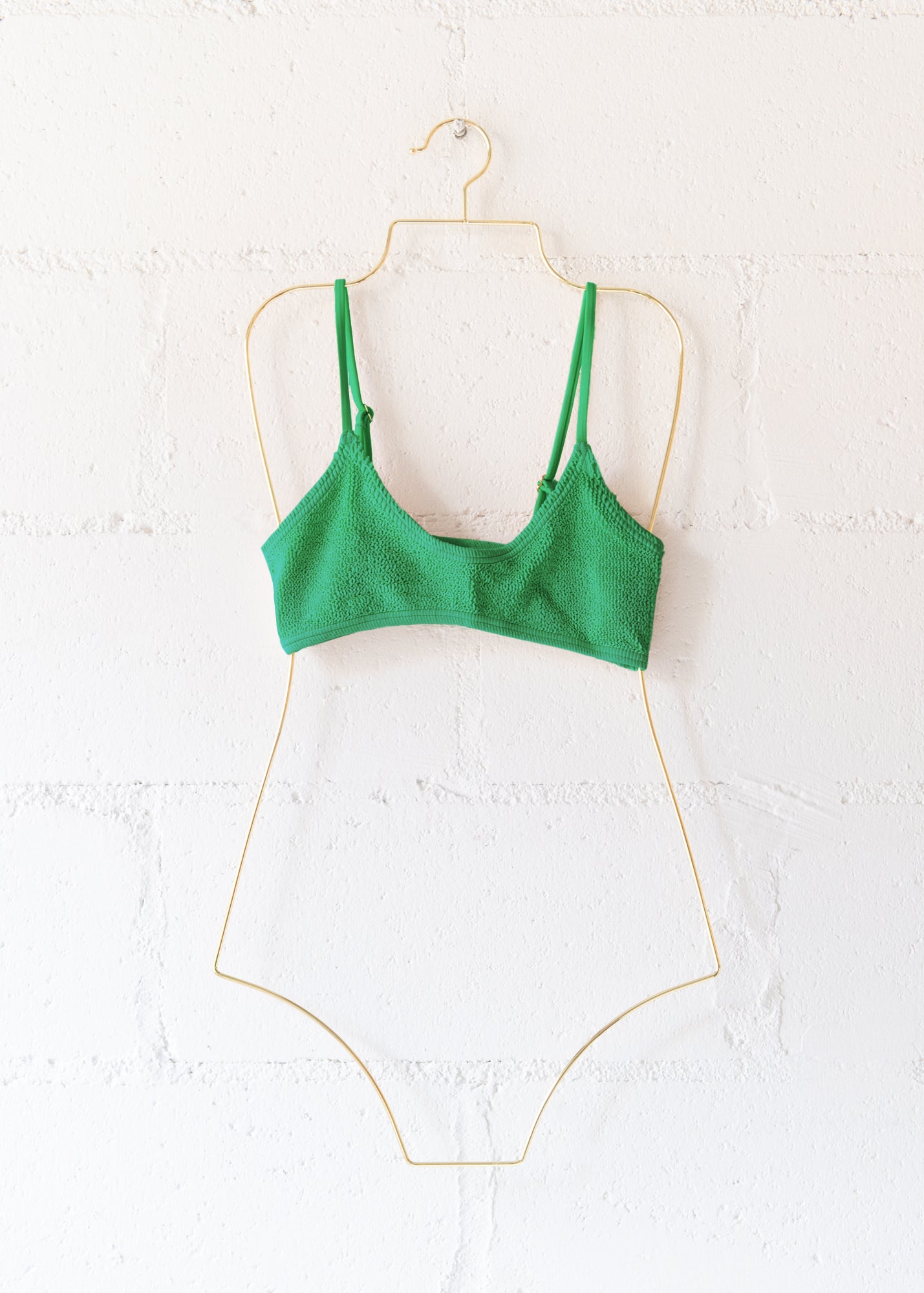 Maldives Top in Jade Green, from Love & Bikinis