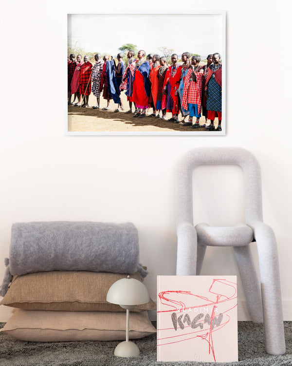 Masai Greetings by Juliette Charvet