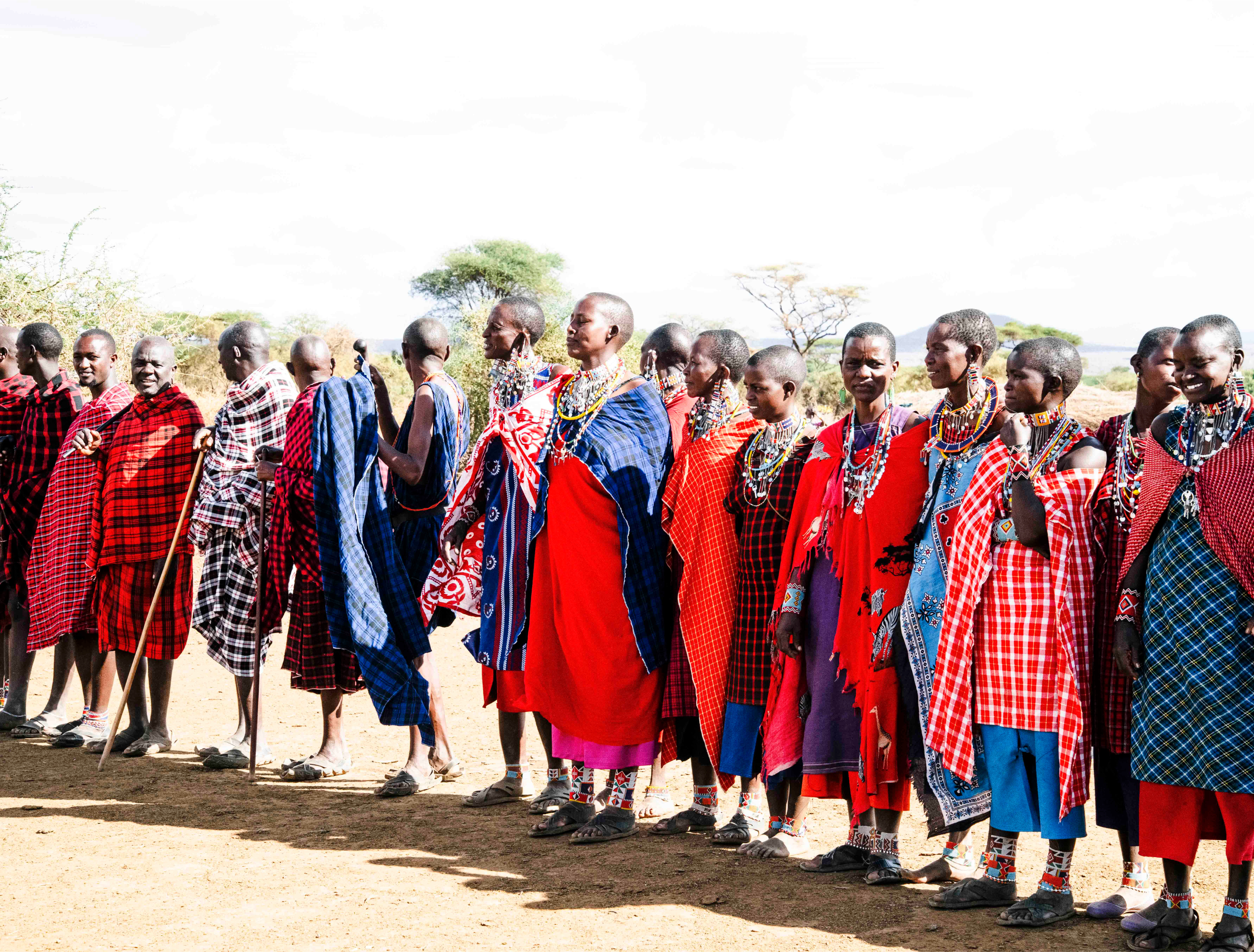 Masai Greetings by Juliette Charvet